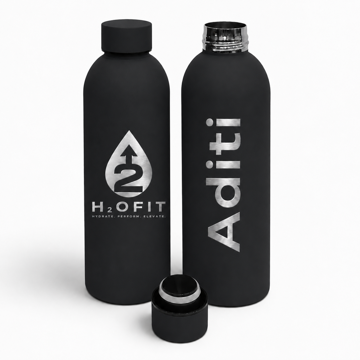 H2OFIT PREMIUM STAINLESS STEEL INSULATED BOTTLE