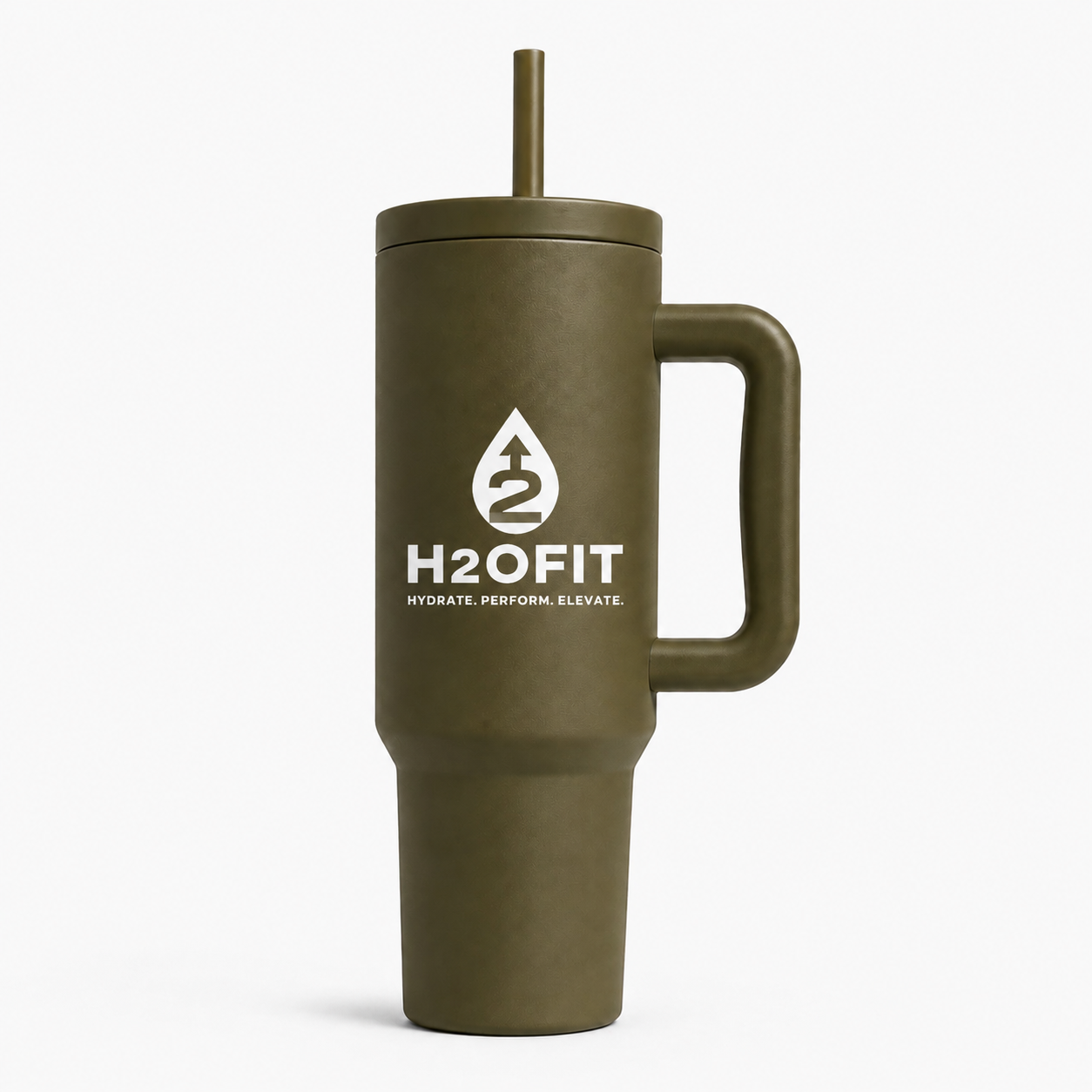 H2OFIT Leak proof Green colour tumbler