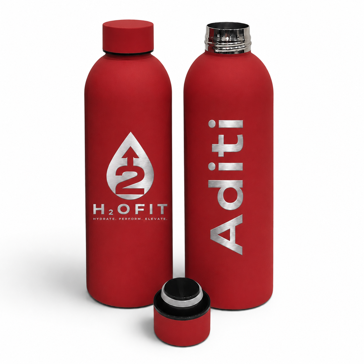 H2OFIT PREMIUM STAINLESS STEEL INSULATED BOTTLE