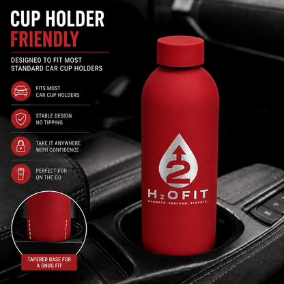 H2OFIT PREMIUM STAINLESS STEEL INSULATED BOTTLE