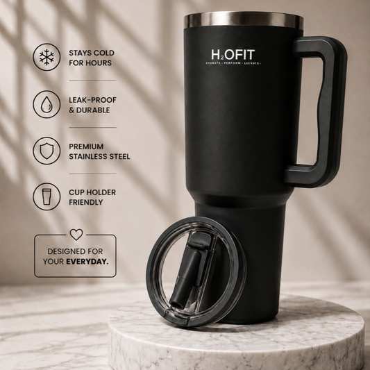 H2OFIT Leak proof transparent Tumbler